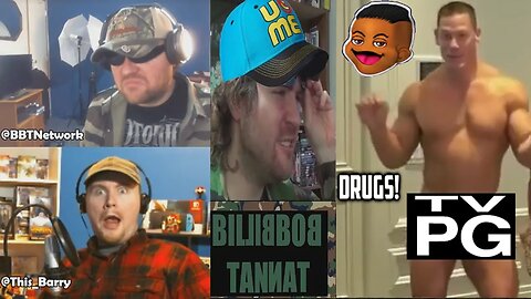 (BBT YTP) BilliB BoB TannaT Can't Stop Admiring JooJ CeeC Half-Naked Body Reaction (BBT & ThisBarry)