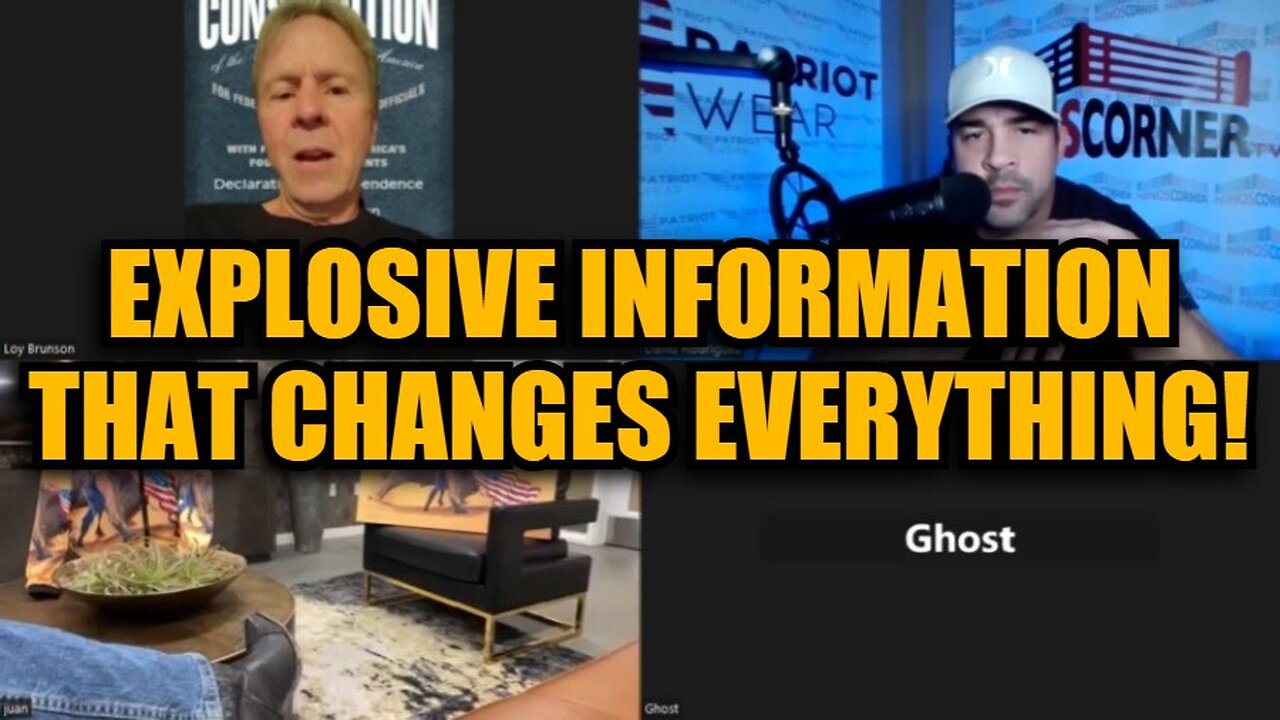 Juan O Savin, Loy Brunson, David Rodriguez & The Ghost: Explosive Information That Changes Everything!