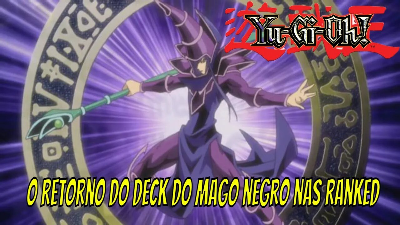 YU GI OH MASTER DUEL - A volta da gameplay do deck de mago negro