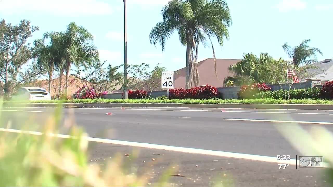 Neighbors worried about drivers speeding down County Line Road in Wesley Chapel