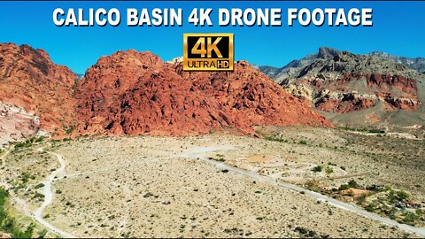 Calico Basin 4K Drone Footage
