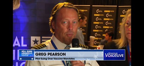 Pilot talks about vaccine injury. Captain Greg Pearson.