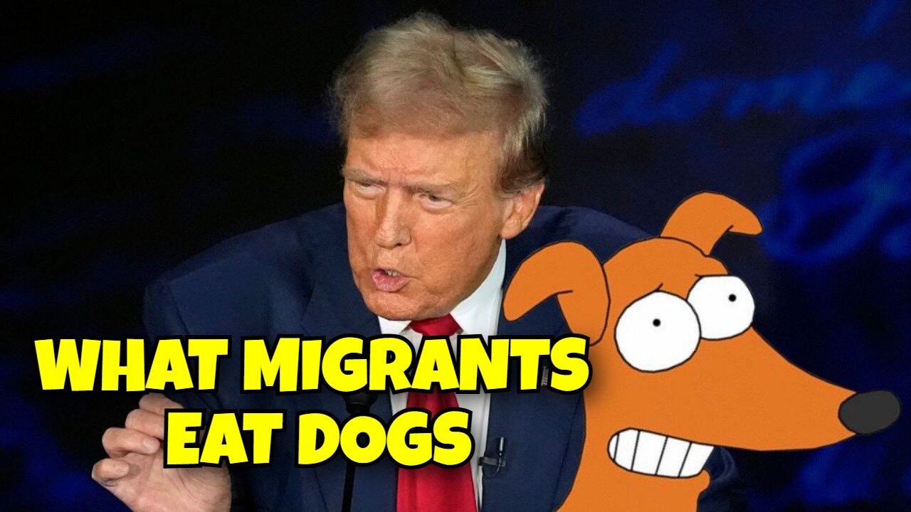 MIGRANTS ARE EATING PEOPLE PETS