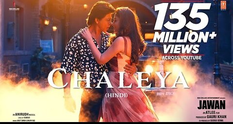 JAWAN: Chaleya (Hindi) | Shah Rukh Khan | Nayanthara | Atlee | Anirudh | Arijit Ss, Shilpa R| Kumaar