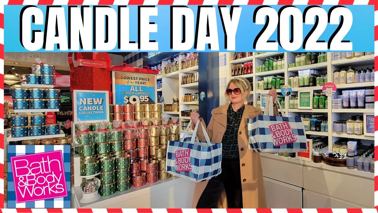 Bath & Bodyworks | CANDLE DAY 2022 IS HERE! | COME SHOPPING WITH ME | #bathandbodyworks #candleday