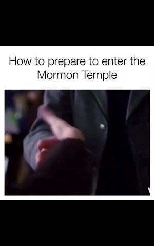 HOW TO PREPARE TO ENTER THE MORMON TEMPLE😂🤣