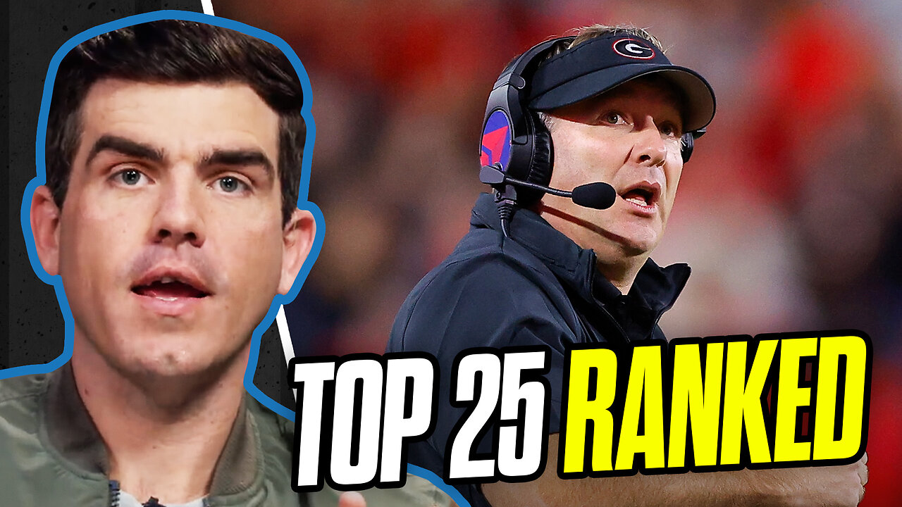 Brand New College Football Top 25