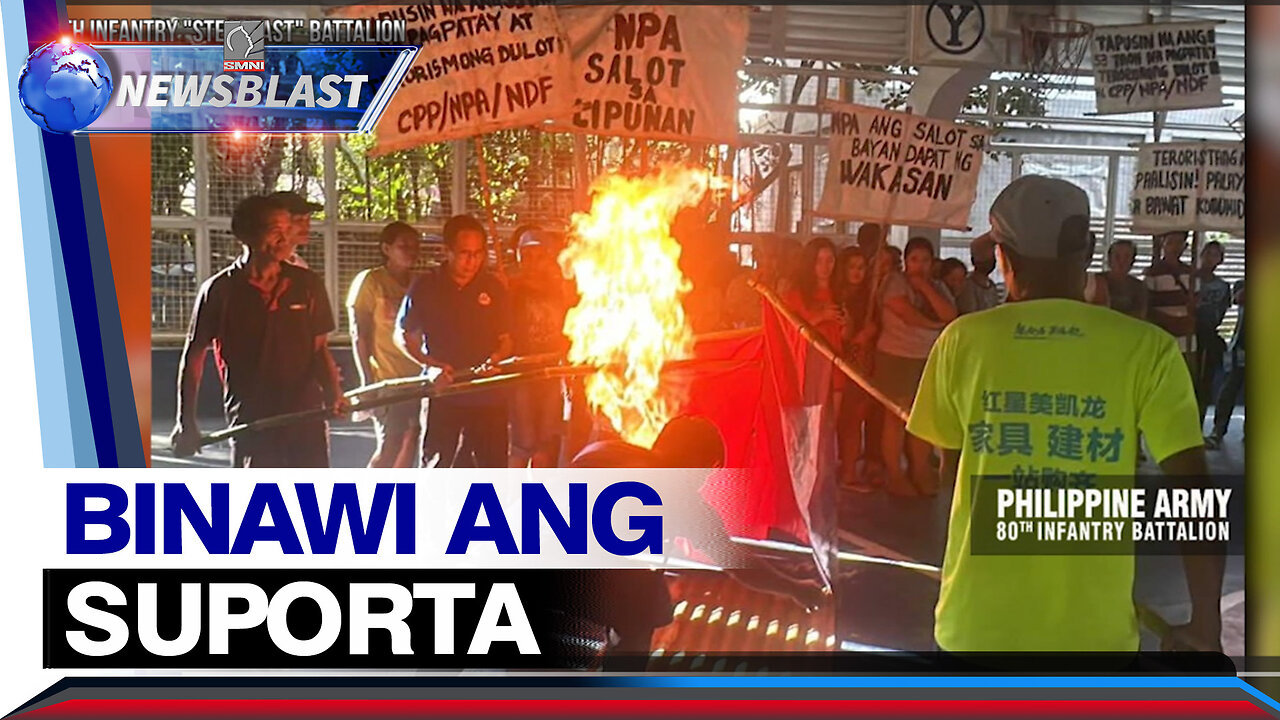 Mahigit 200 residente ng Rodriguez, Rizal, binawi ang suporta sa Teroristang Grupong C*P-NP*-N*F