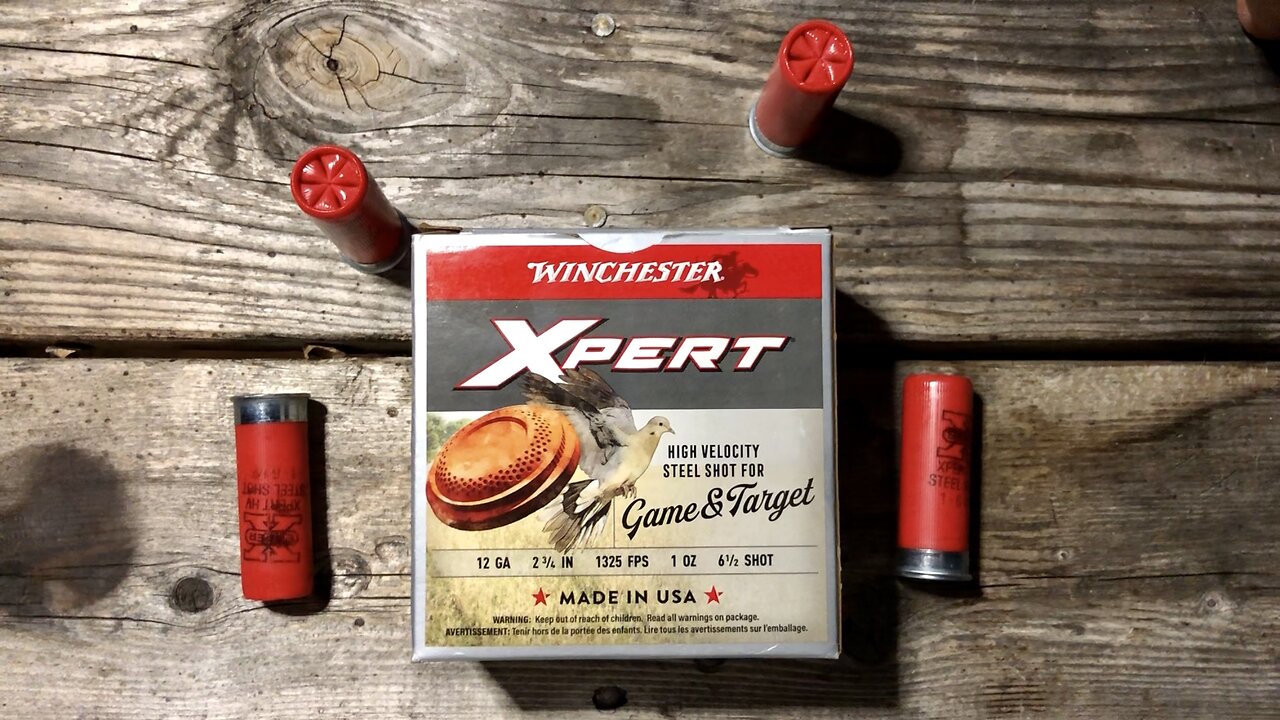 Winchester 12 Gauge Xpert Steel Game & Target - Breakdown