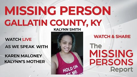 Missing Person - Gallatin County Kentucky