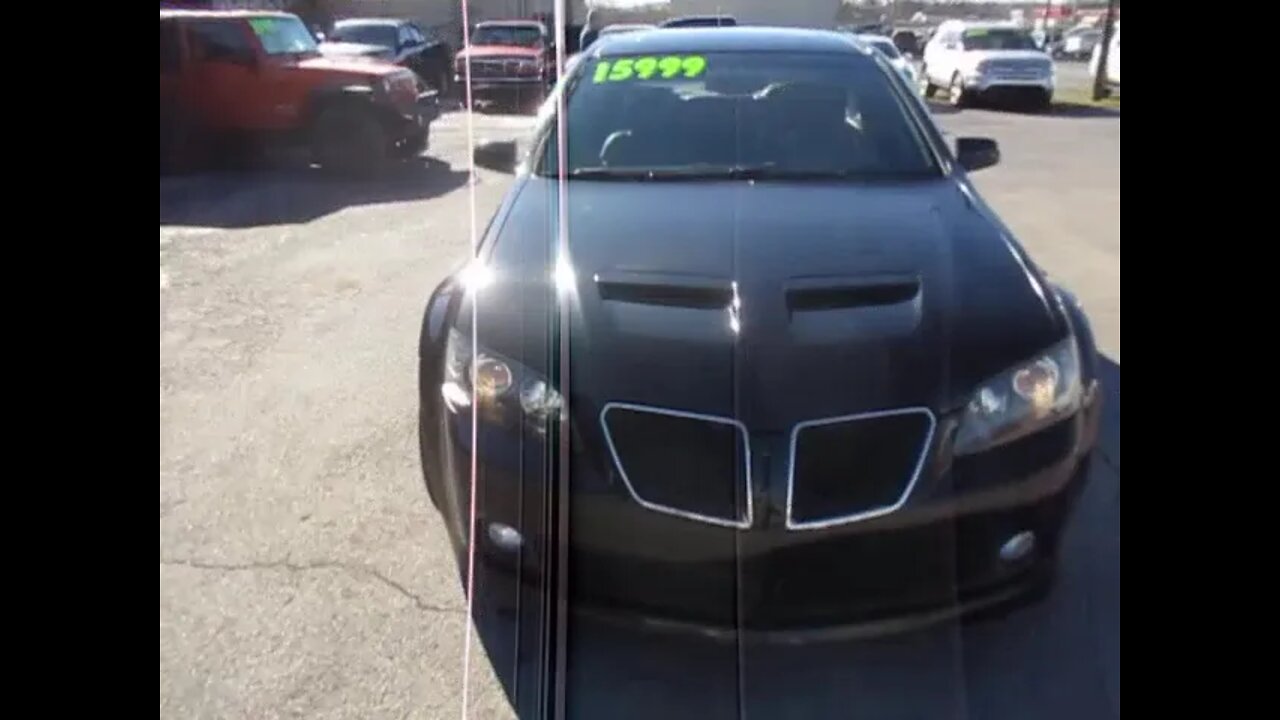 2008 PONTIAC G8 GT SEDAN