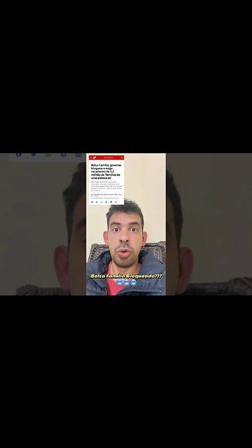 BOLSA FAMÍLIA BLOQUEADO, e agora? 😱🔥🇧🇷