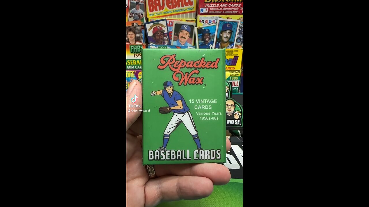 Repacked Wax Baseball Pack