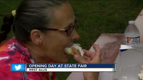 Gates open at the Wisconsin State Fair