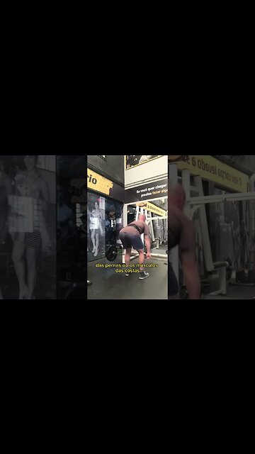 Como fazer o levantamento terra para pernas e para as costas #shorts