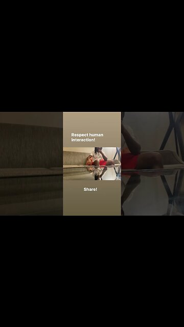 Just respect human interaction #shorts