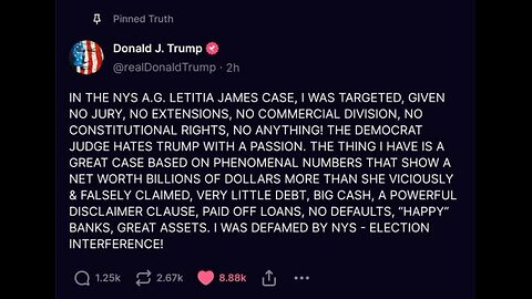 🚨BREAKING!🚨 TRUMP SHOCKS Letitia James with MASSIVE 4 BILLION DOLLAR WIN!!!!! 3-22-24 Lou Valentin