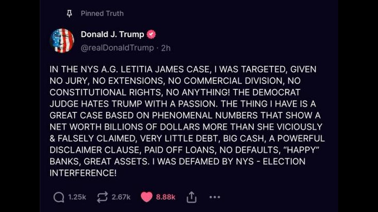 🚨BREAKING!🚨 TRUMP SHOCKS Letitia James with MASSIVE 4 BILLION DOLLAR WIN!!!!! 3-22-24 Lou Valentin