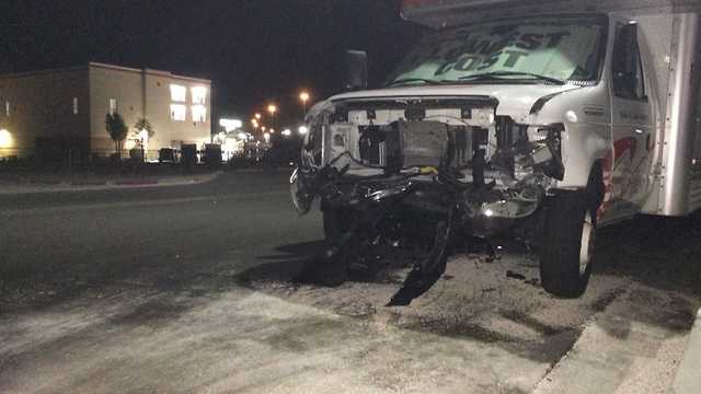 Suspect hits several cars, carjacks another during wild Boulder Hwy. incident