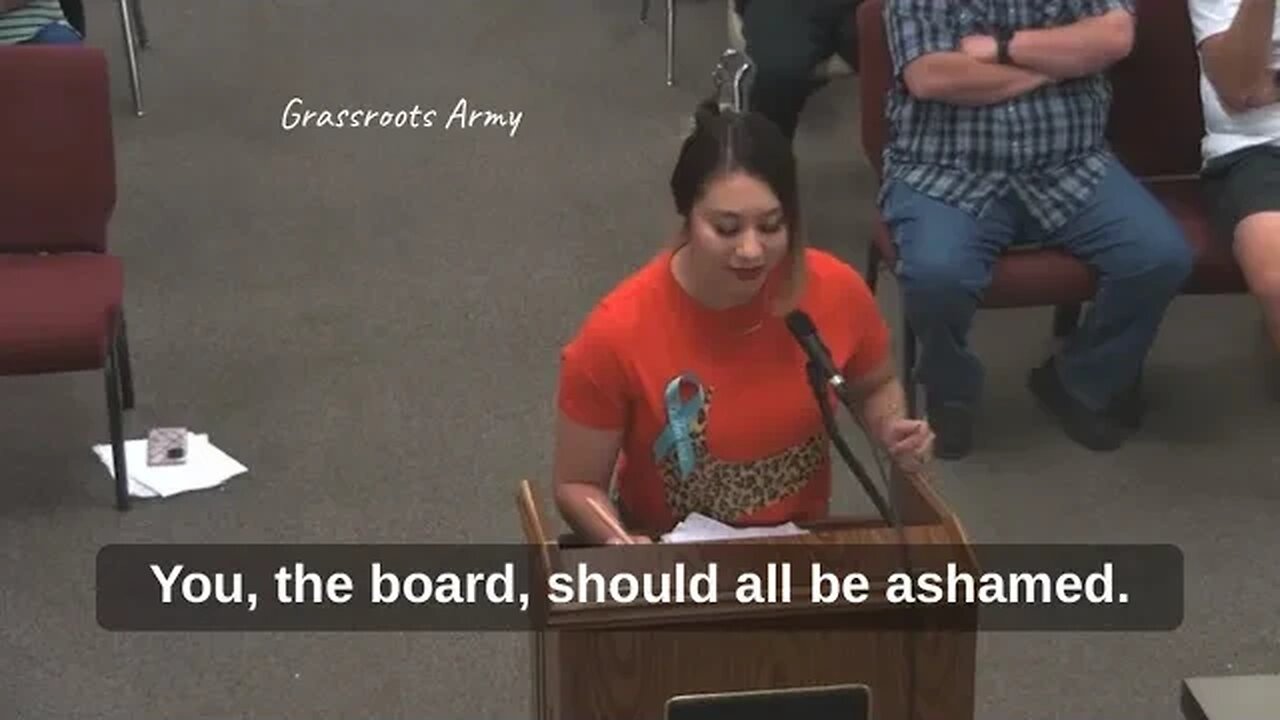 Mom Gets Removed By Police At School Board Meeting For Exposing Superintendent And School Board