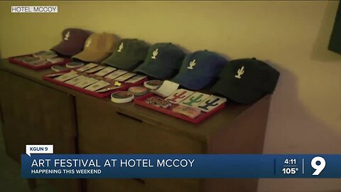 Art festival returns to Hotel McCoy