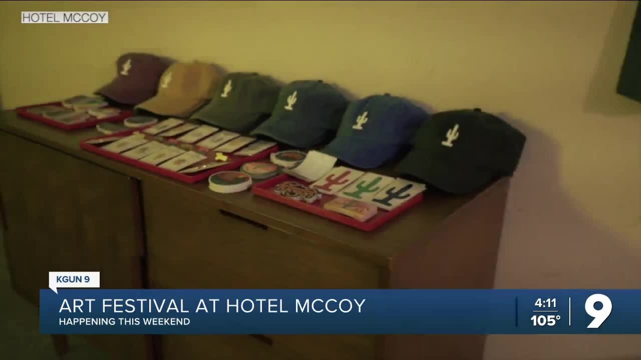 Art festival returns to Hotel McCoy