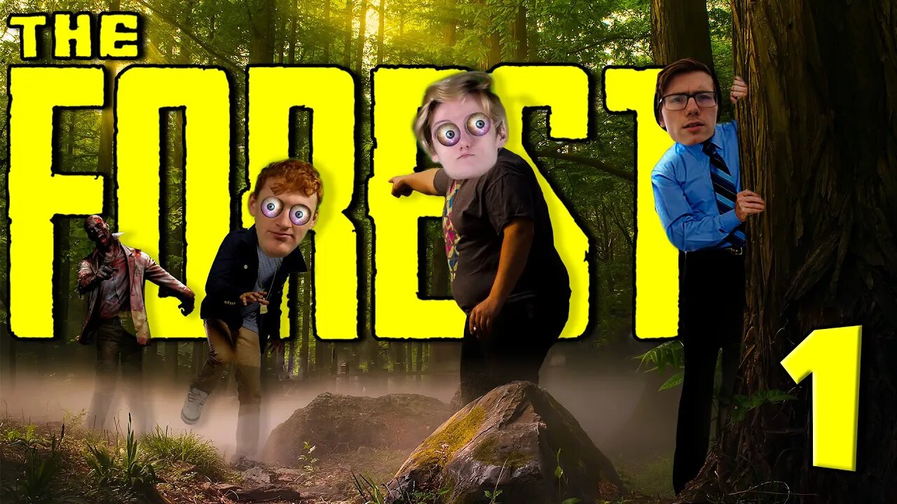 3 boys, MANY Logs | The Forest