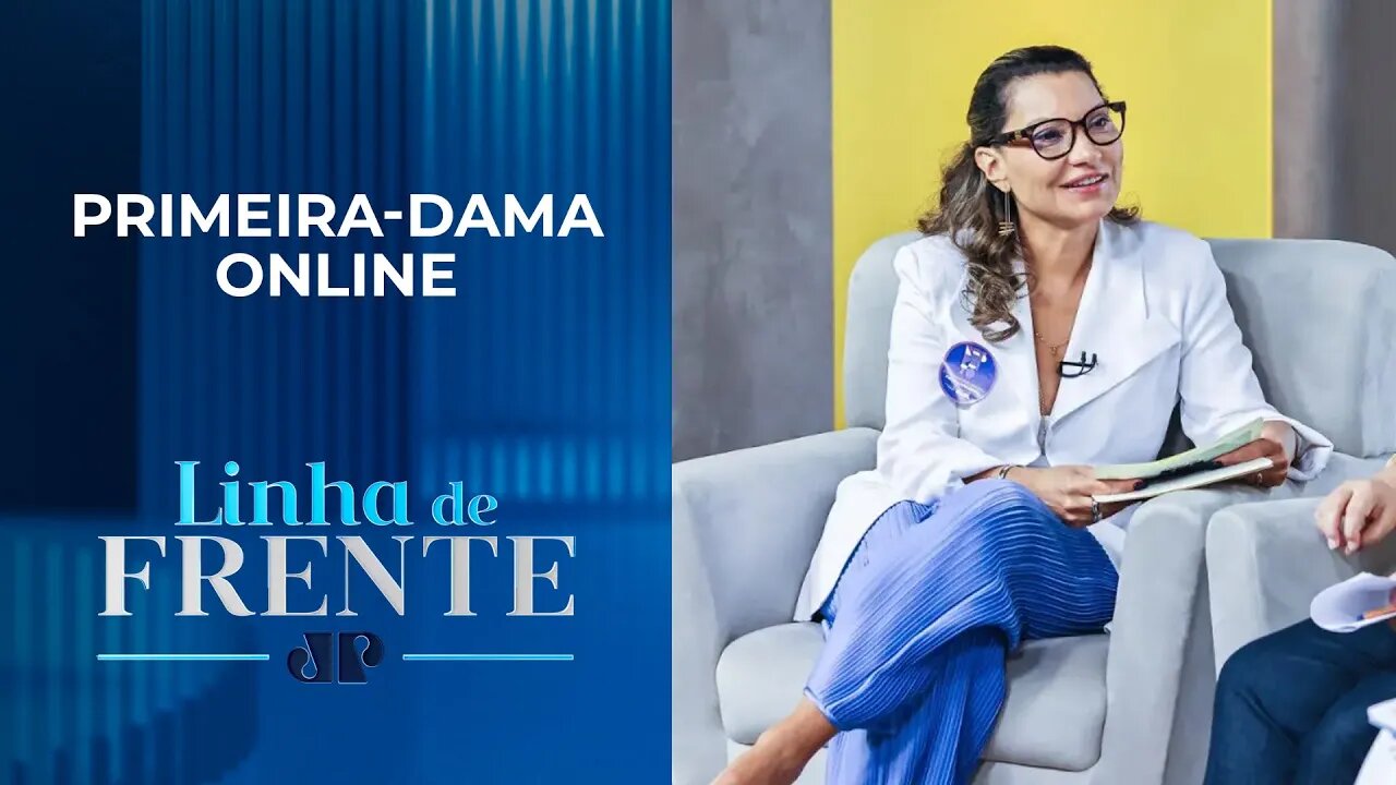 Live de Janja da Silva é retransmitida pela TV Brasil | LINHA DE FRENTE