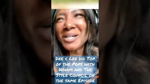 Dee C Lee was on Top of the Pops with 2 bands on the same night. The Style Council and Wham!