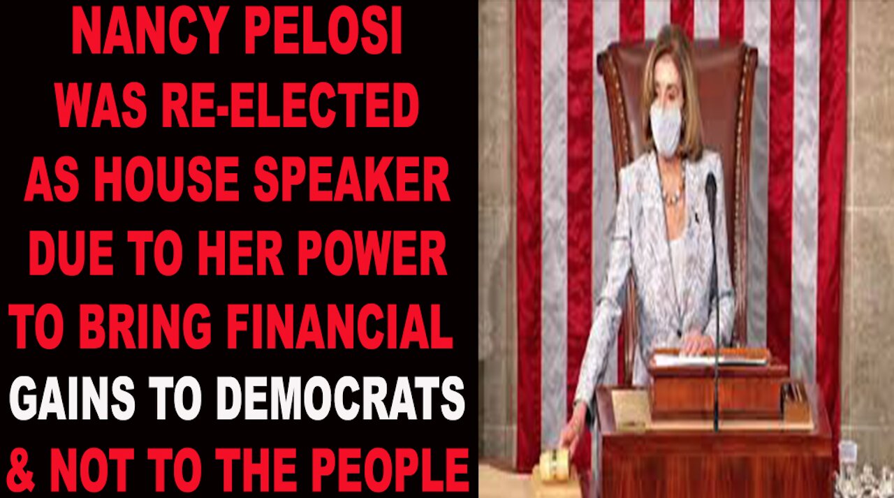 Ep.251 | NANCY PELOSI WAS REELECTED AS HOUSE SPEAKER SINCE SHE BROUGHT FINANCIAL GAINS TO THE DEMONS