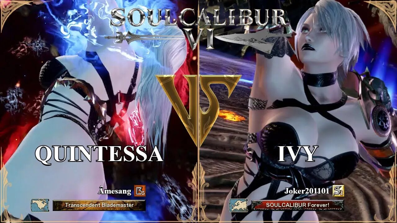 SoulCalibur VI — Amesang (Quintessa) VS Joker201101 (Ivy) | Xbox Series X Ranked