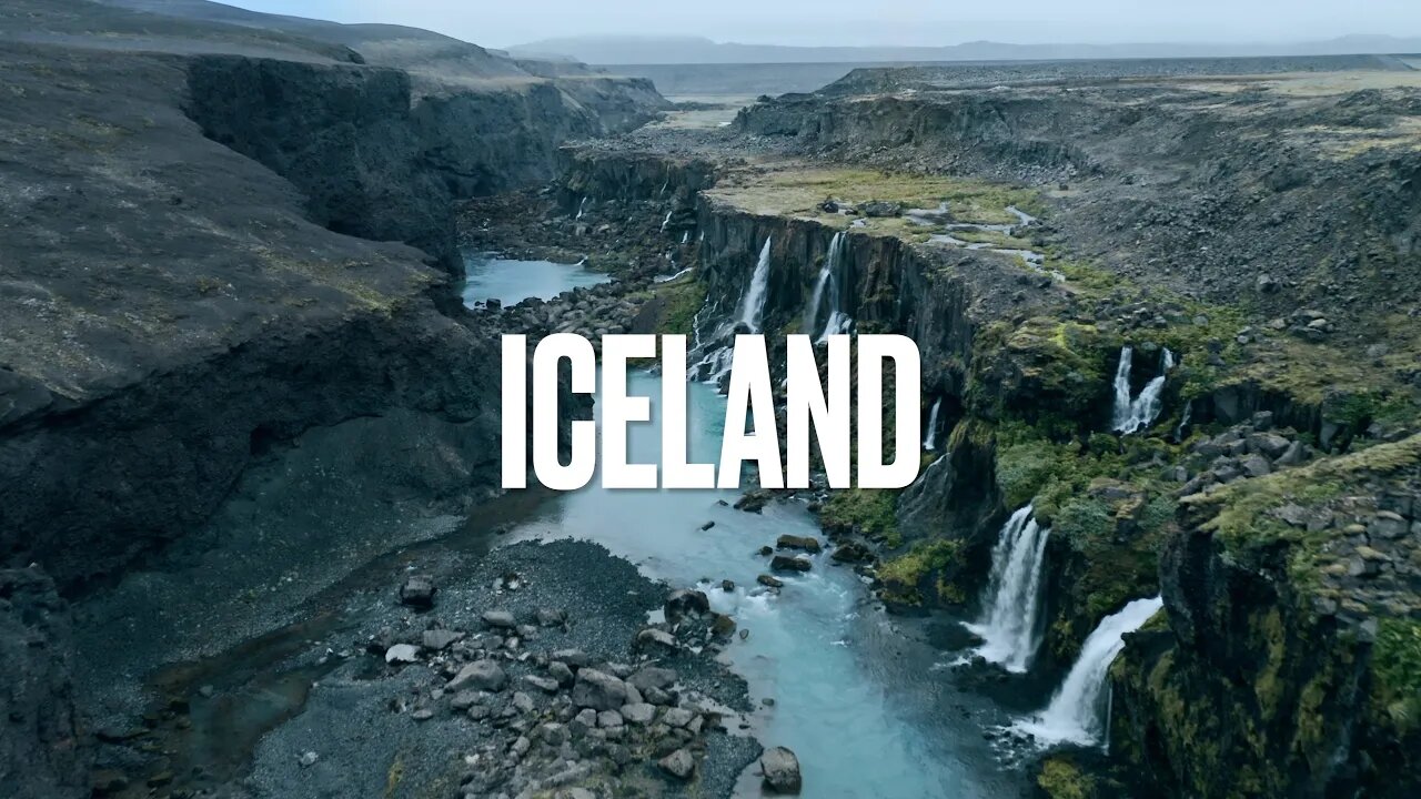 Flying Over Beautiful Iceland 4K Cinematic (DJI Mavic 2 Pro)