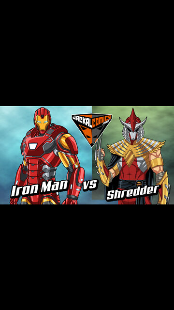IRON MAN Vs. SHREDDER - Comic Book Battles: Who Would Win In A Fight?