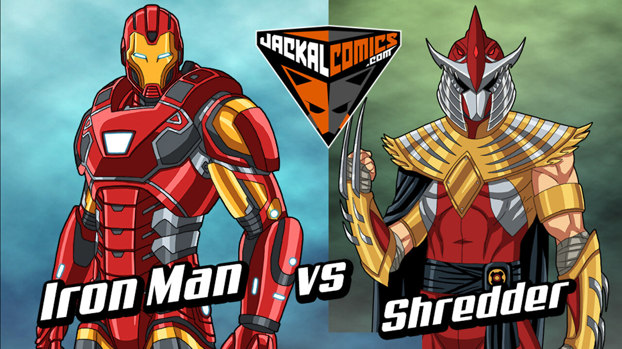 IRON MAN Vs. SHREDDER - Comic Book Battles: Who Would Win In A Fight?