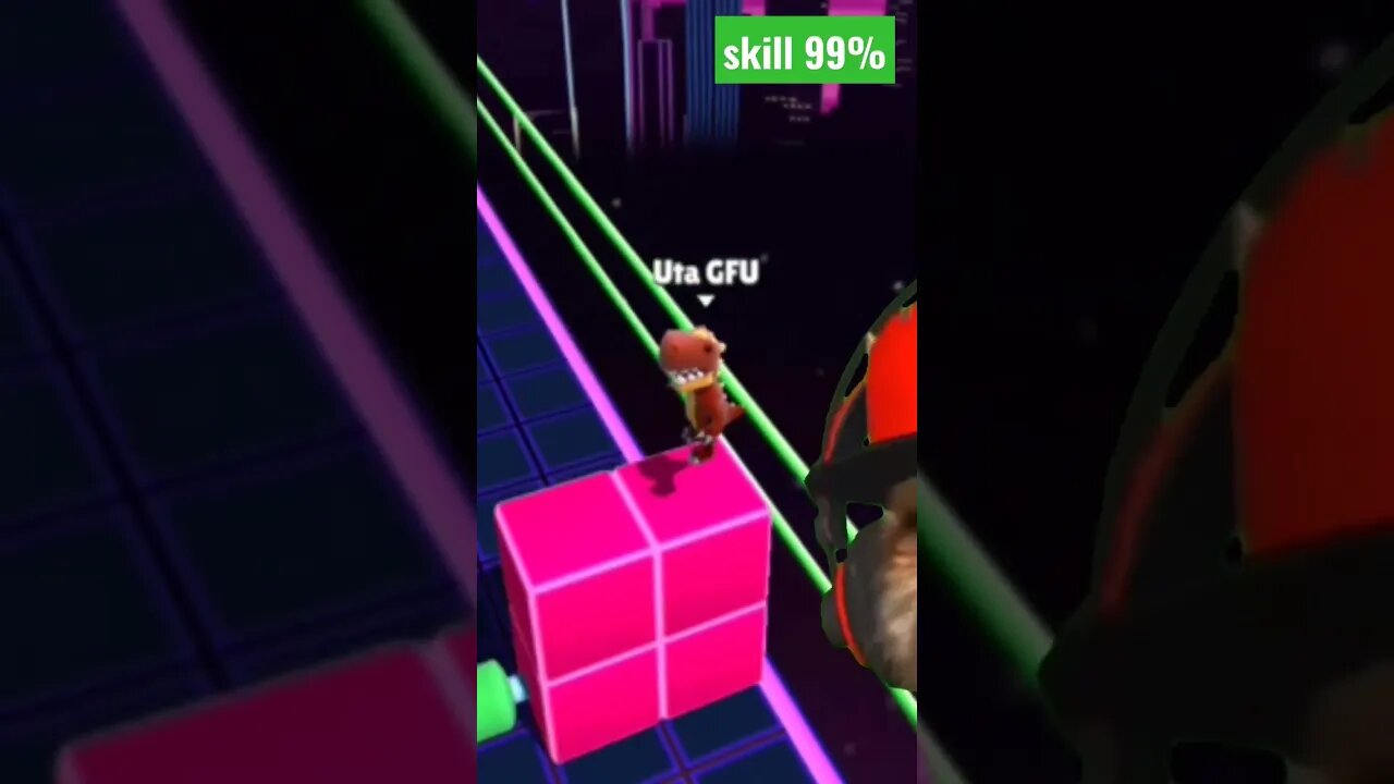 hoki 1% skill 99% stumble guys #shorts #gaming #stumbleguys