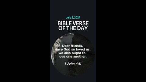 Bible Verse of the Day: July 2, 2024