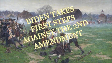 Biden takes first shot at the 2nd Amendment.