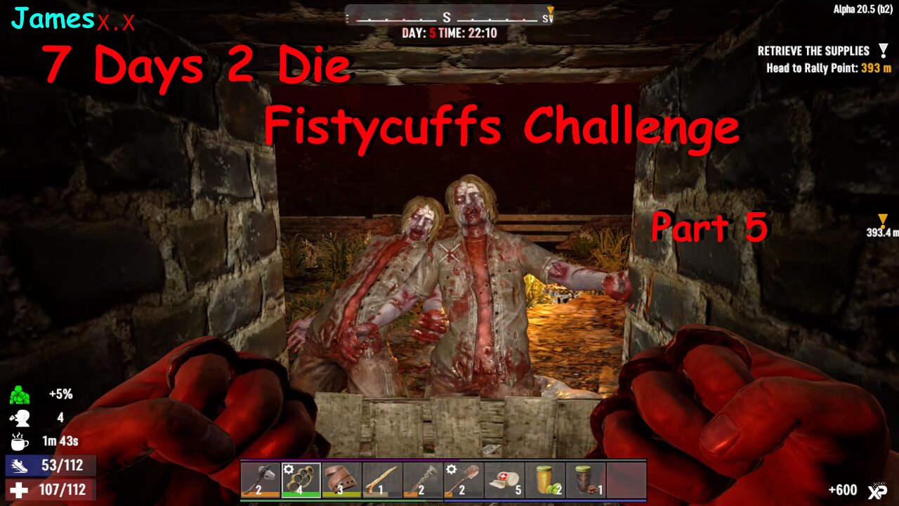 7 Days Fisticuffs: Base building, Iron Knuckles and 5th day horde?