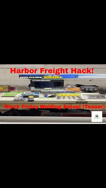 Want To Weld For Less Than $800?! Harbor Freight Hack! #shorts