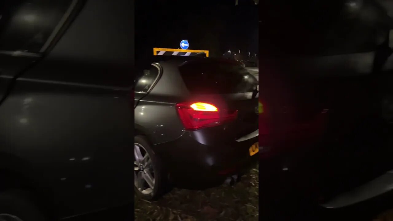 CRASHED BMW 135