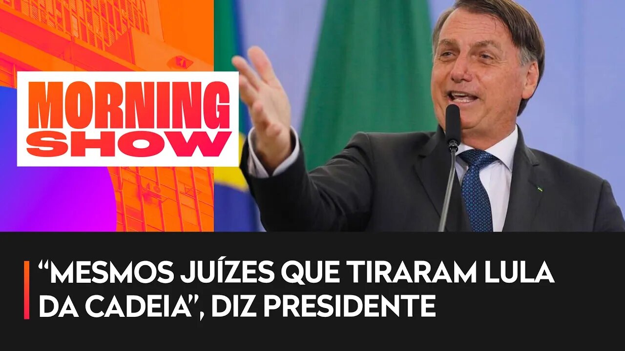 Eleições: Bolsonaro critica ministros do STF