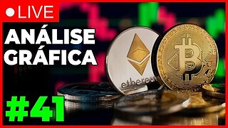 ANÁLISE CRIPTO #41 - MERCADO LATERAL!!! - #bitcoin #agix #sdao #criptomoedasaovivo