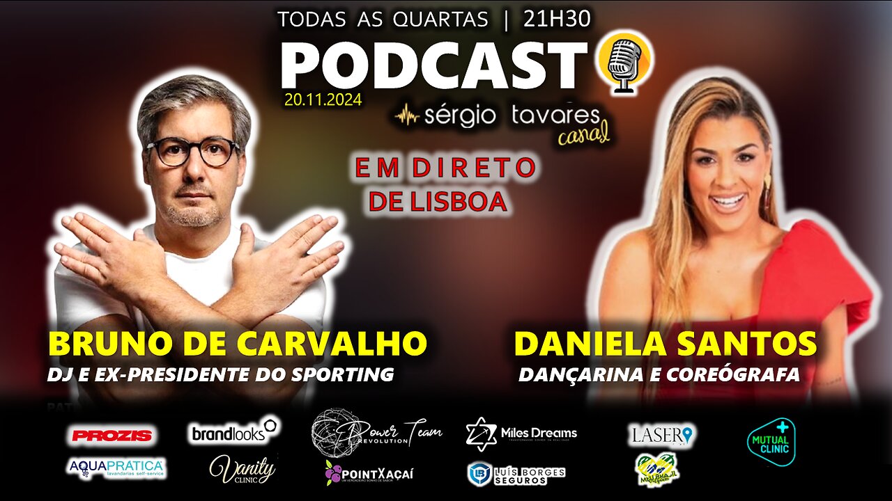 🇵🇹|🎙𝗣𝗢𝗗𝗖𝗔𝗦𝗧: Bruno de Carvalho e Daniela Santos - Episódio 25