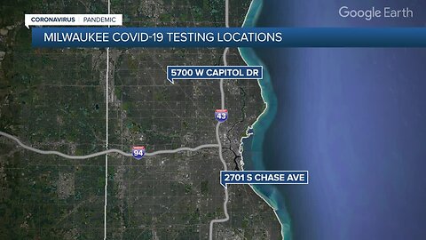 Milwaukee announces two new coronavirus testing sites