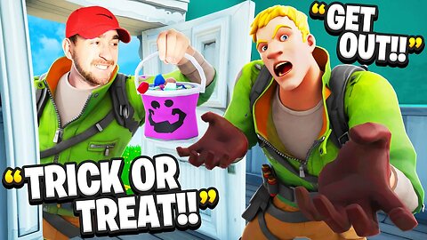 I Ruined His Halloween In Fortnite