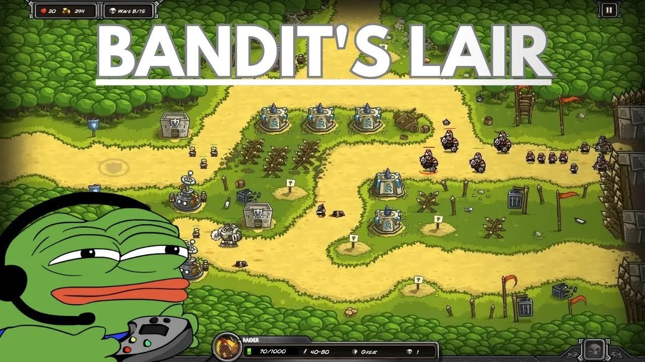 Kingdom Rush How To Beat All Levels - Bandit's Lair - Mastering Kingdom Rush Tactics - Tower Defense