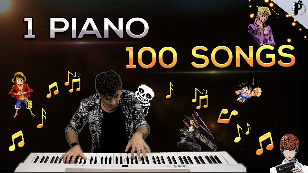 1 PIANO 100 SONGS!