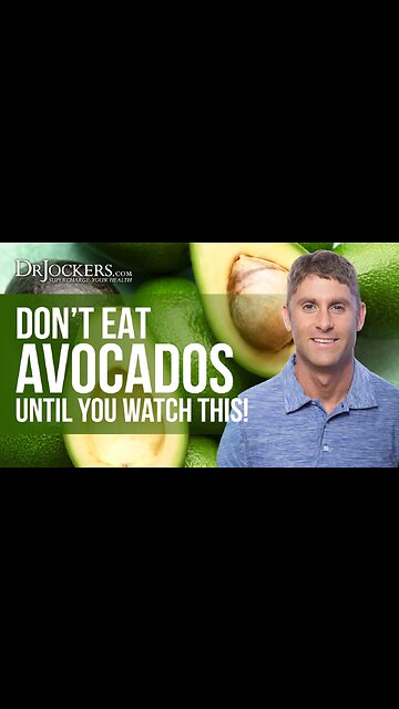 Don't EAT AVOCADOS Until You Watch This! 🥑 (Dr David Jockers) #shorts
