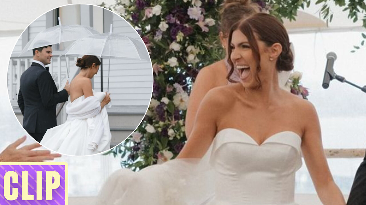 Fran Says Rain Couldn't Take Away From Her Wedding Day