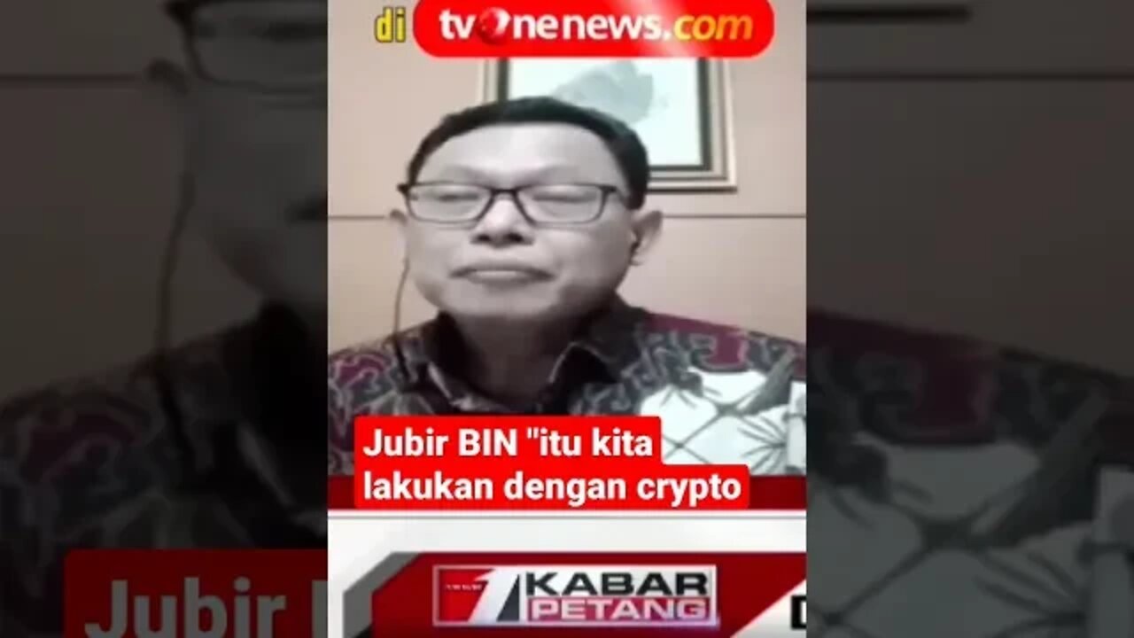 Kita Lakukan dengan #crypto ujar #jubir #BIN